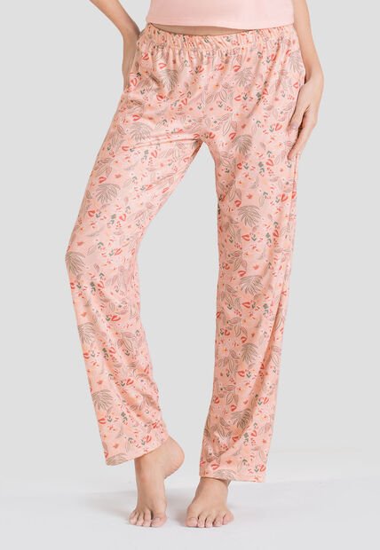 Pantalón Pijama Mujer Rosa Fi 104306