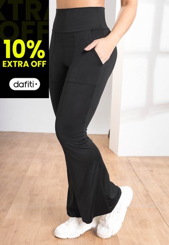 Pantalón Mujer Negro FI 2601 Formas Intimas