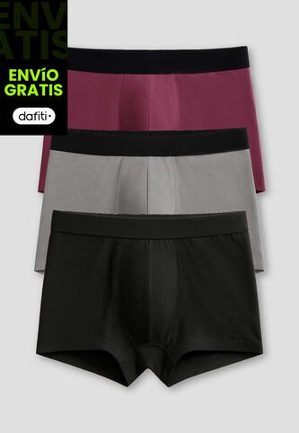 Bóxer Paq X3 Hombre Multicolor Fi 111899 Formas Intimas