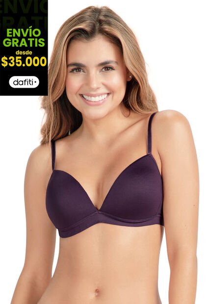 Brasier Mujer Berenjena FI 77787