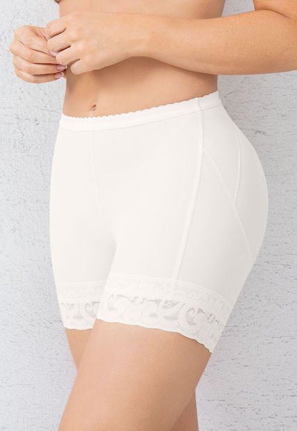 Short Levanta Cola Mujer Beige Fi 105326