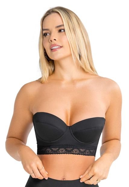 Bustier Mujer Negro FI 1452