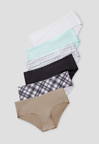 Cachetero Paq X6 Mujer Multicolor FI 105134 Formas Intimas