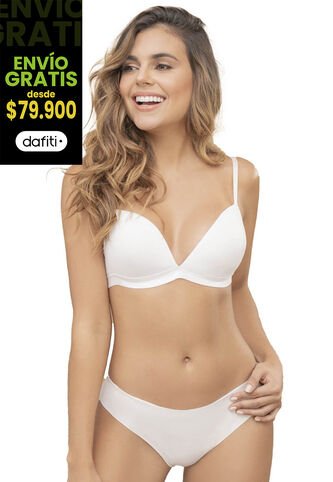 Brasier Mujer Blanco 77787 Formas Intimas