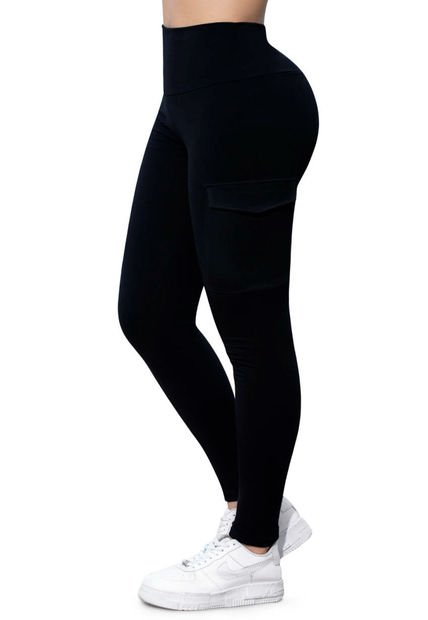 Legging Mujer Negro Fi 33553