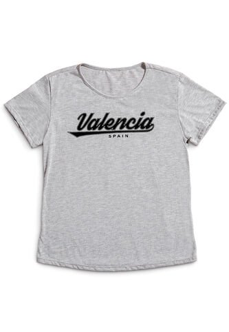 Camiseta Mujer Gris FI 34878 Formas Intimas