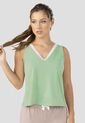 Camisilla Mujer Verde FI 100349 de Formas Intimas