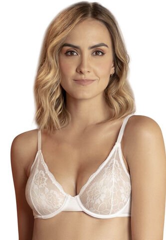 Bralette Mujer Blanco Fi 84475 Formas Intimas
