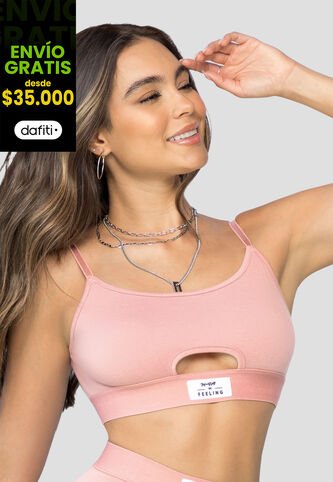 Top Mujer Rosa Polvo Fi 101530 Formas Intimas
