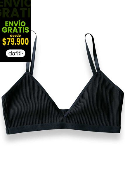 Top Mujer Negro FI 1628