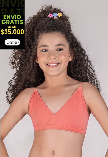 Brasier Principiante Infantil Mandarina FI 79152