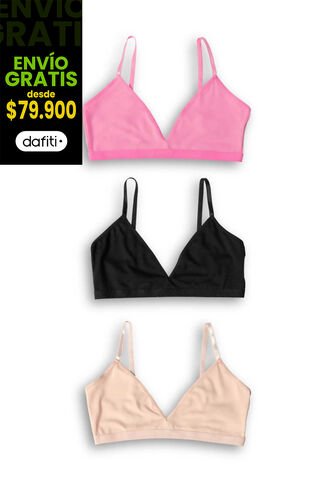 Top Paq X3 Multicolor2 FI 96396 Formas Intimas
