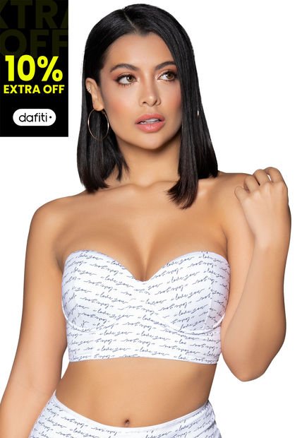 Imagen de Bustier Mujer Blanco FI 32777 por Formas Intimas