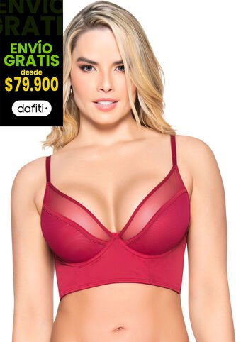 Bustier Mujer Rojo FI 92886 Formas Intimas