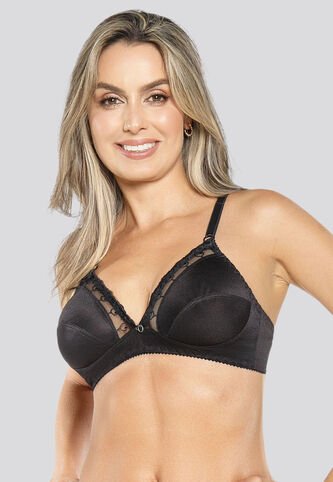 Brasier Mujer Negro FI 96769 Formas Intimas
