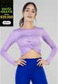 Crop Top Mujer Lila Tech FI 79205 de Formas Intimas