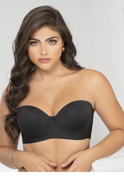 Brasier Mujer Negro FI 1544