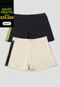 Short Paq X2 Mujer Multicolor Fi 106416 de Formas Intimas