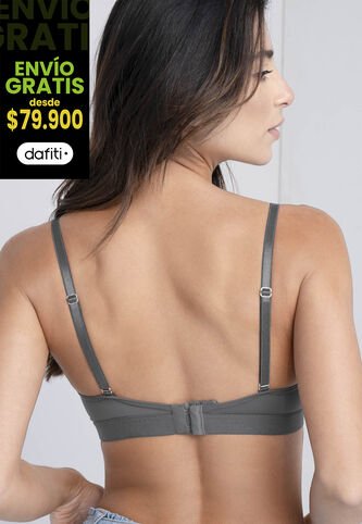 Brasier Mujer Gris Medio FI 77787 Formas Intimas
