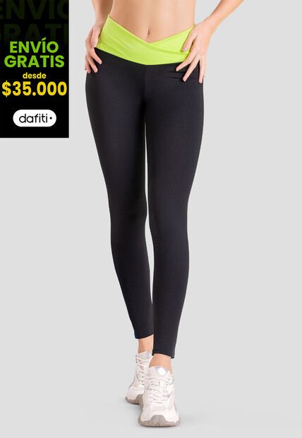 Legging Mujer Negro Fi 104323