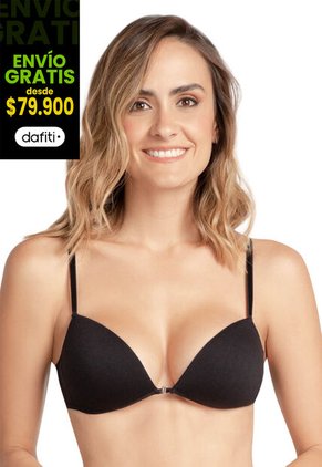 Brasier Mujer Negro FI 83026