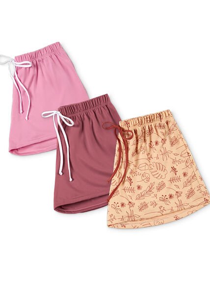 Short Paq X3 Mujer Multicolor FI 89799