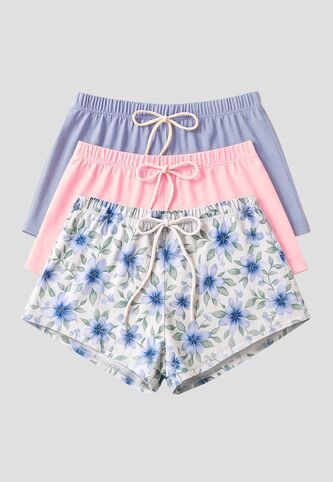 Short Paq X3 Mujer Multicolor Fi 111894 Formas Intimas