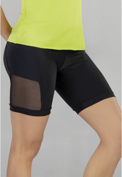 Short Mujer Negro Cross FI 93479