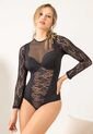 Body Negro FI 670 de Formas Intimas