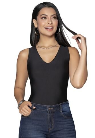 Body Mujer Negro FI 32776 Formas Intimas