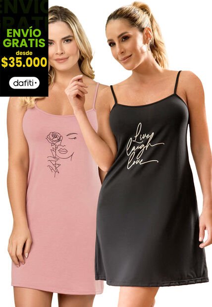 Batola Paq X2 Mujer Multicolor Fi 8810