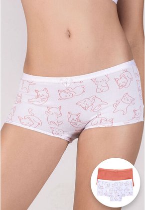 Bóxer Paq X2 Infantil Palo De Rosa FI 10005423