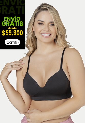 Bustier Mujer Negro FI 5533 Formas Intimas