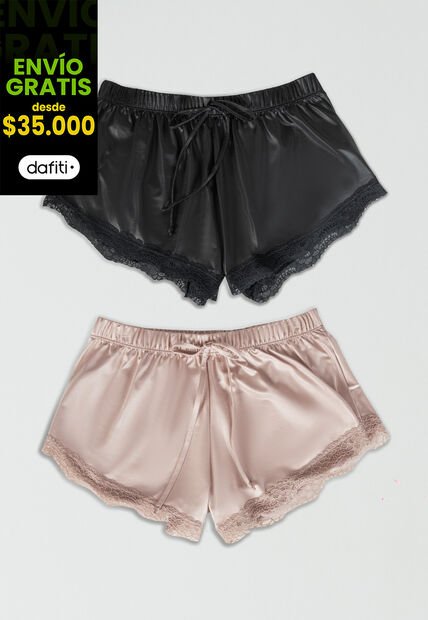 Short Paq X2 Mujer Multicolor Fi 103000