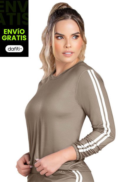 Buzo Mujer Taupe FI 91627