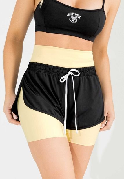 Short Mujer Negro FI 4997