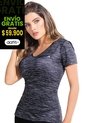 Camiseta Mujer Negro FI 77687 de Formas Intimas