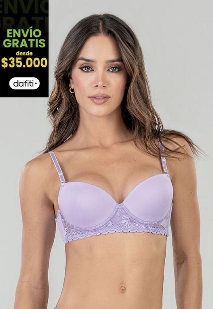 Brasier Mujer Lila Tech FI 3109