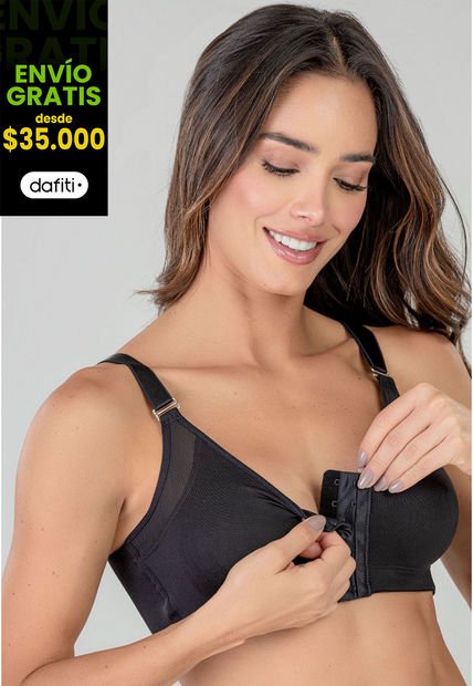 Brasier Mujer Negro FI 9602
