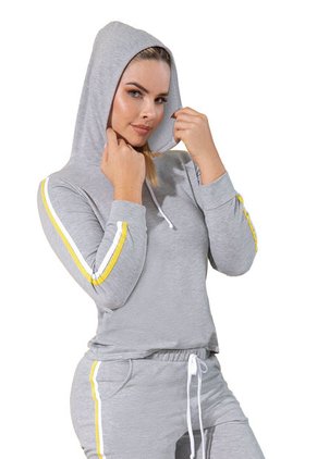 Buzo Mujer Gris FI 33590