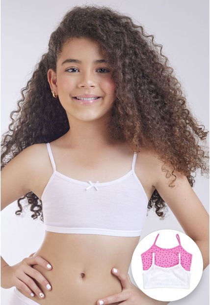 Top Paq X2 Infantil Rosado FI 96330