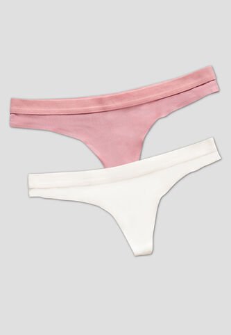 Brasilera Paq X2 Mujer Multicolor Fi 107102 Formas Intimas