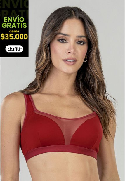 Brasier Mujer Granate FI 9602