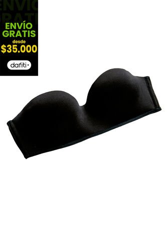 Bustier Mujer Negro Fi 100022 Formas Intimas