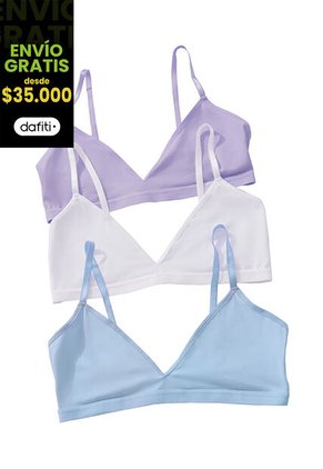 Top Paq X3 Mujer Multicolor FI 96396