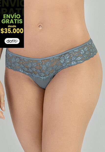 Brasilera Mujer Azul Acero FI 96901