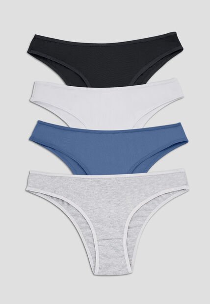 Tanga Paq X4 Mujer Multicolor Fi 110005