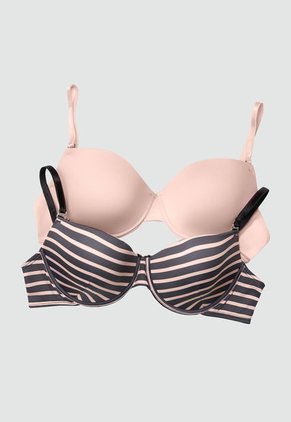 Brasier Paq X2 Mujer Palo De Rosa FI 88913