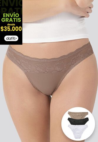 Panty Mujer Mocca FI 96634 Formas Intimas
