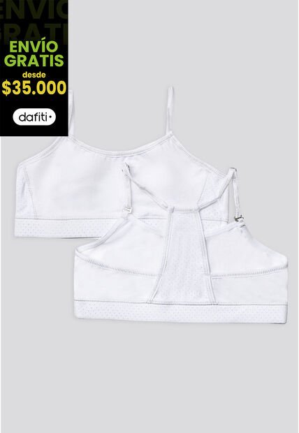 Top Paq X2 Infantil Blanco FI 96166